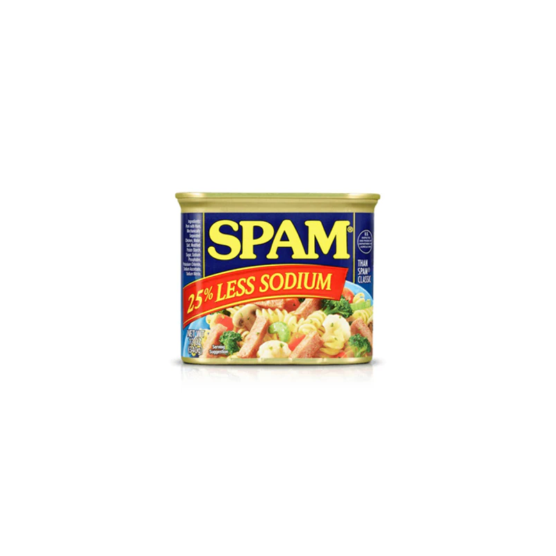 1 Case 12 Pack, Spam Luncheon 25% Less Sodium 340g