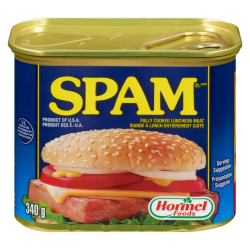 1 Case, 12 Pack, Spam LuncheonMeat Regular 340g