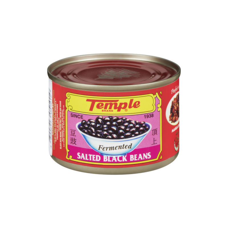 1 Case, 100 Pack Temple Black Bean 180g